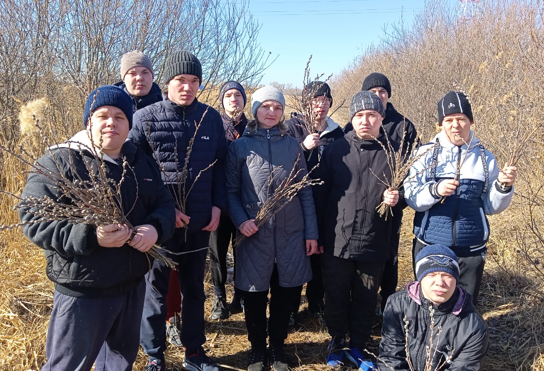 СХОДИЛИ ЗА ВЕРБОЧКАМИ