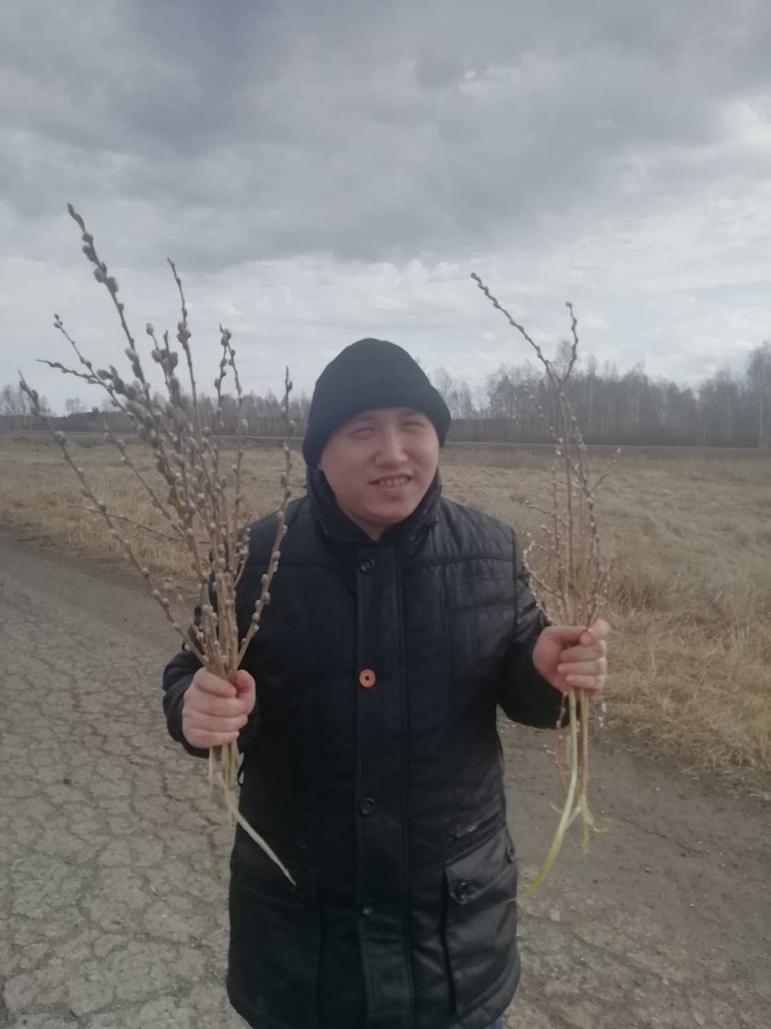 Поход за веточками вербы